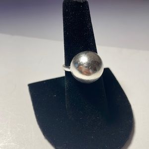 Sterling Silver Dome Ring Size 7